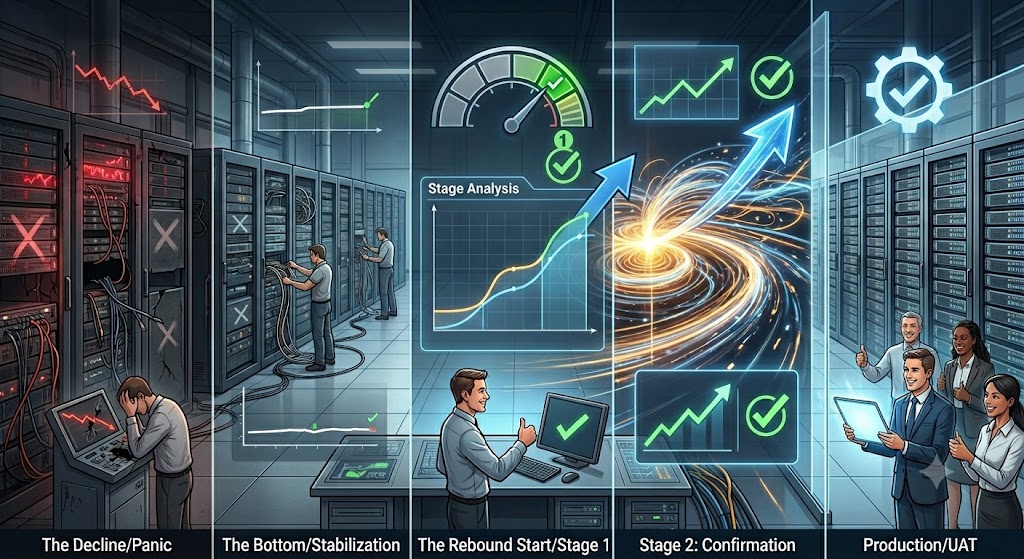 Is the Software Rebound Real? A Stage-Analysis Check — Finbite Insights